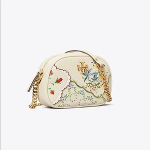 KIRA MIXED-FLORAL CAMERA BAG